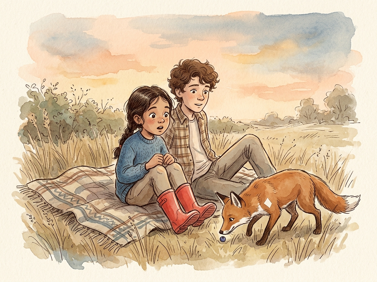 The Fox at the Edge of the Field — children's audio story for ages 6-8