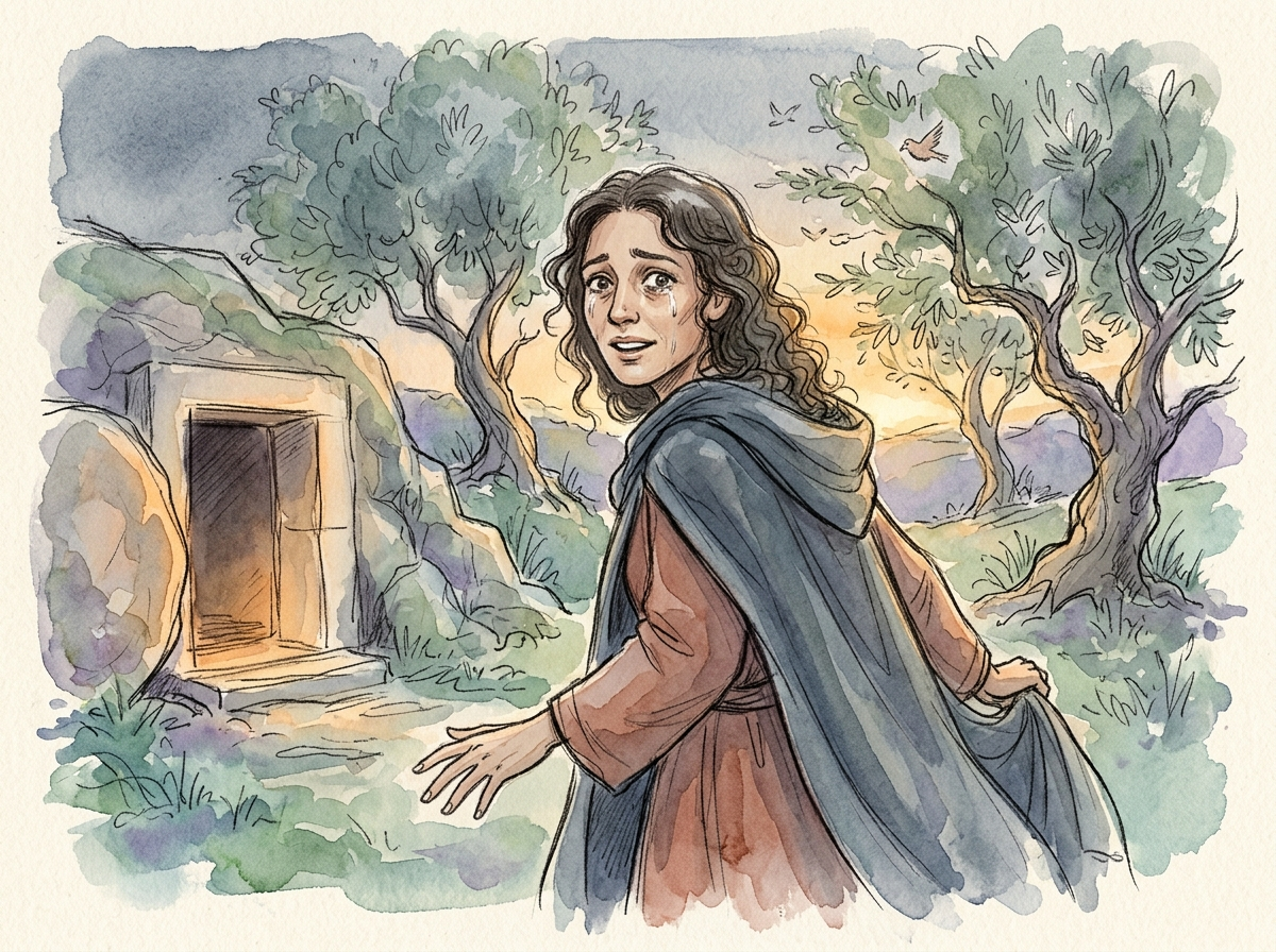 The Garden Before Dawn — children's audio story for ages 9-11