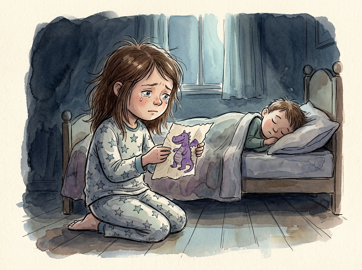 The Girl Who Argued With the Moon — children's audio story for ages 6-8