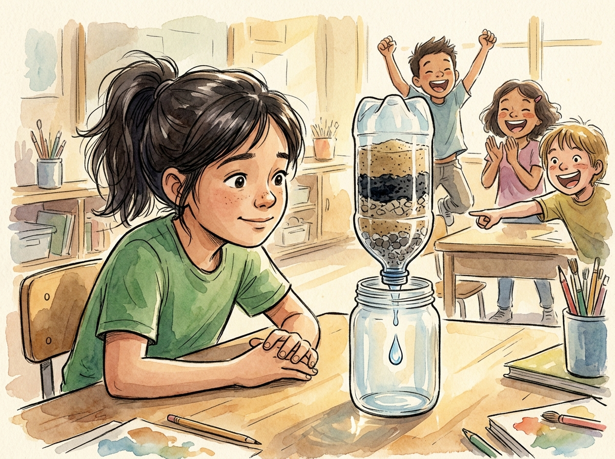 The Group Project — children's audio story for ages 9-11