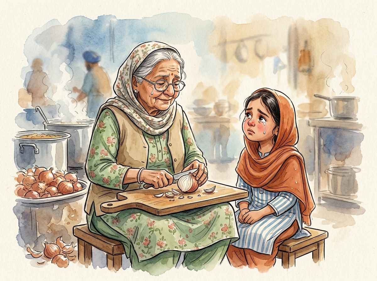 The Gurdwara Kitchen — children's audio story for ages 6-8