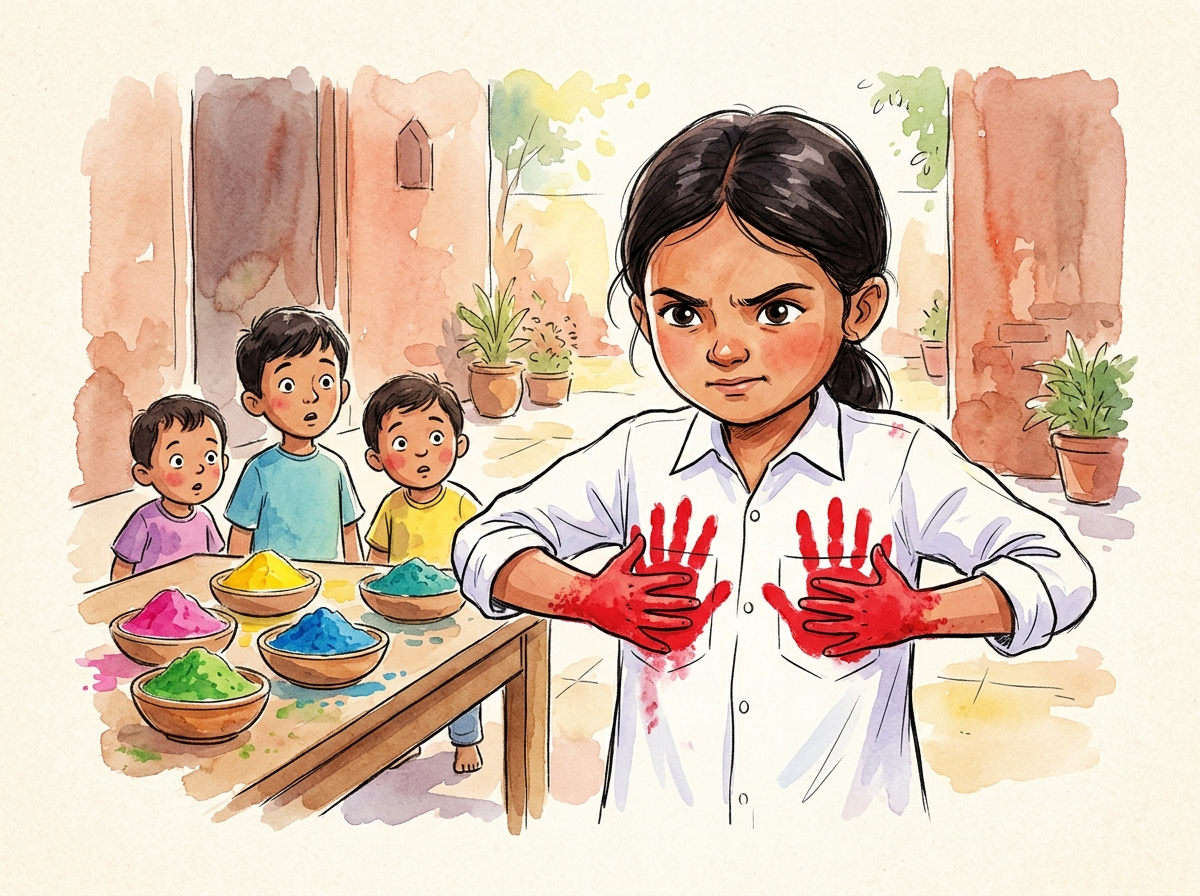 The Holi Shirt — children's audio story for ages 6-8