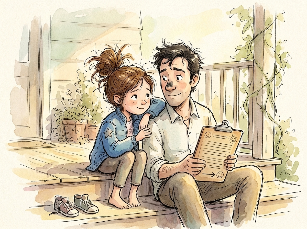 The Inventor's Daughter — children's audio story for ages 6-8