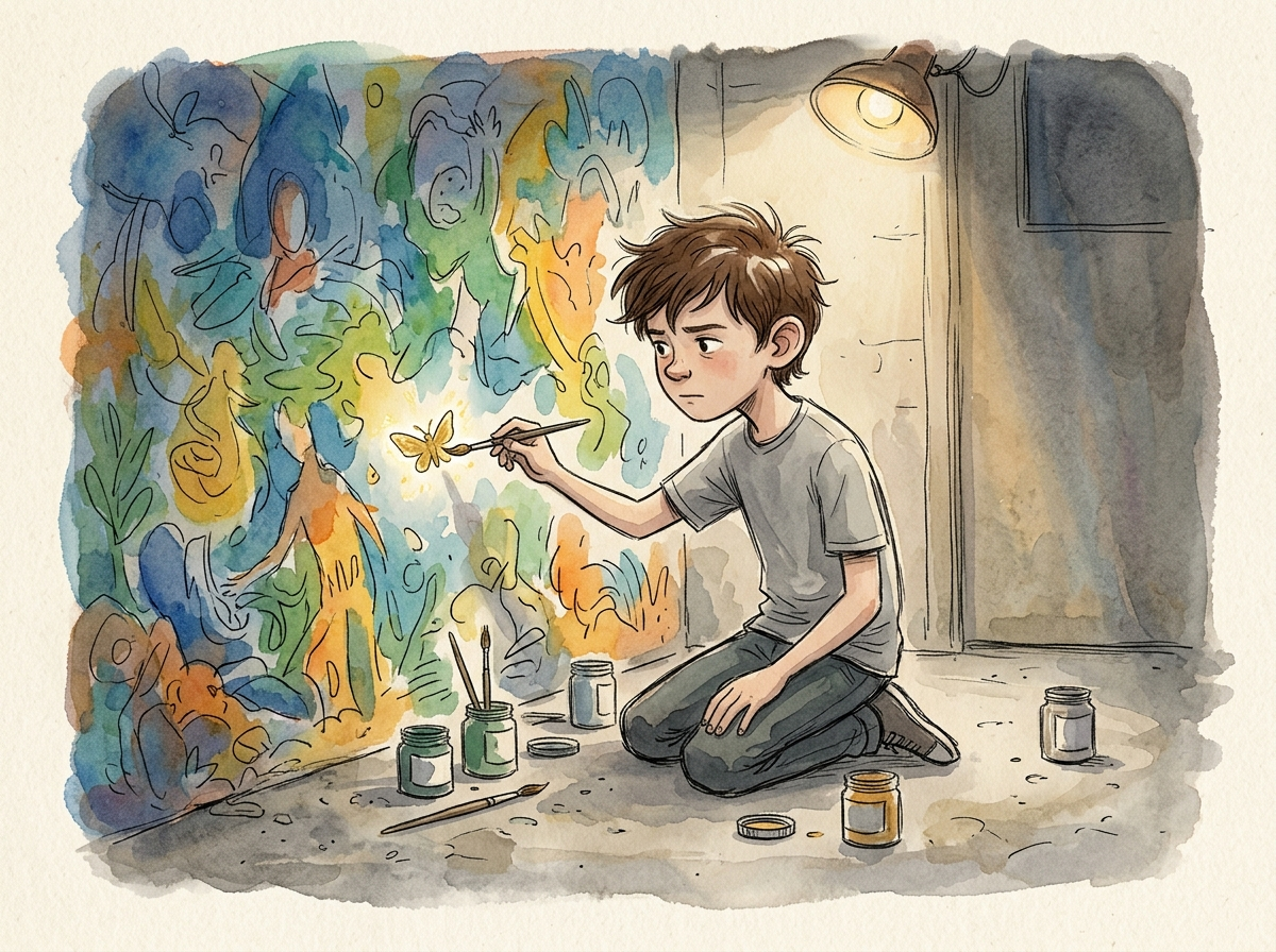 The Invisible Kid Nobody Noticed — children's audio story for ages 9-11