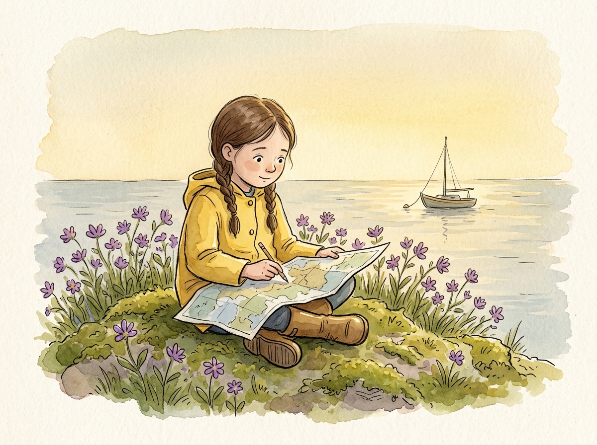 The Island That Moved — children's audio story for ages 6-8