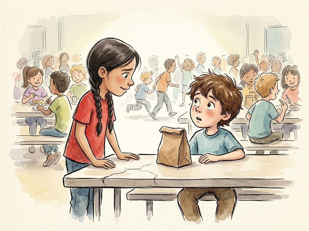 The Kid Nobody Talked To — children's audio story for ages 9-11