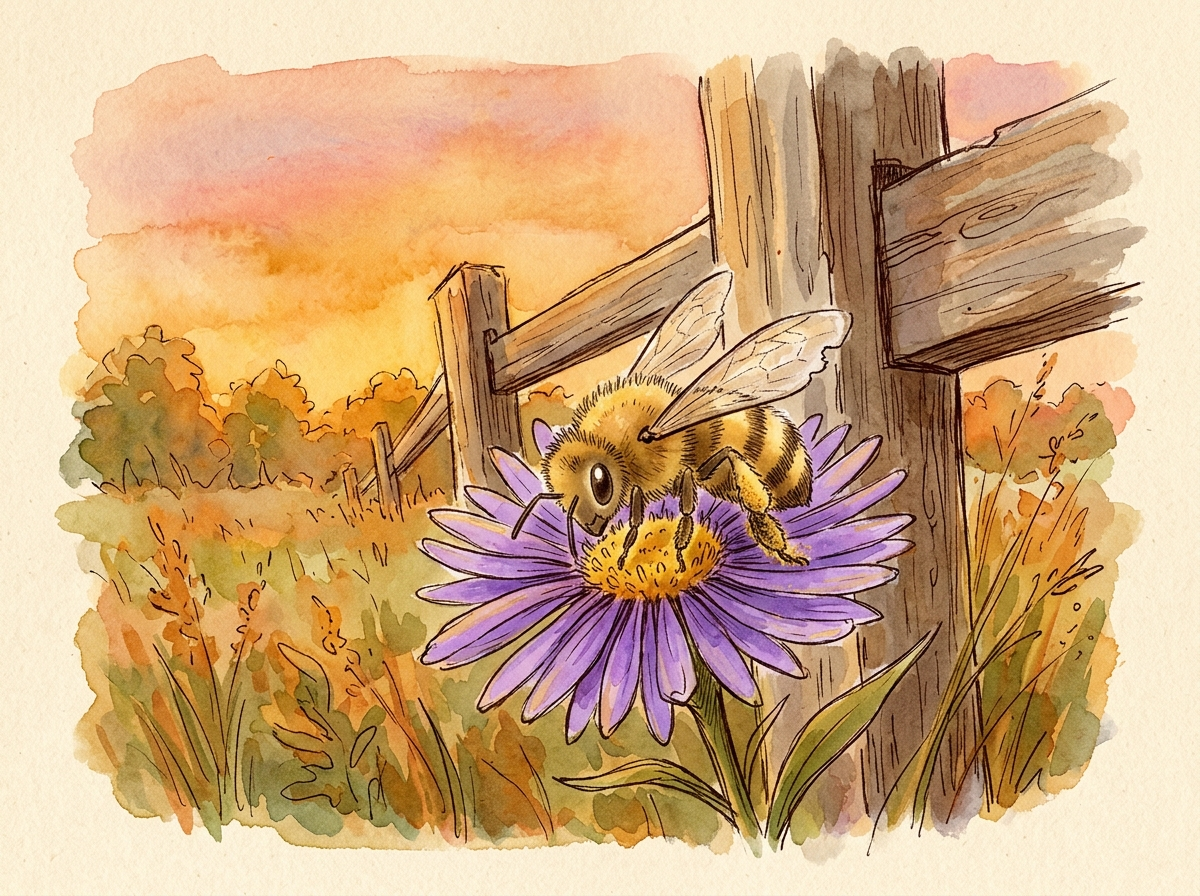 The Last Bee of Summer — children's audio story for ages 6-8