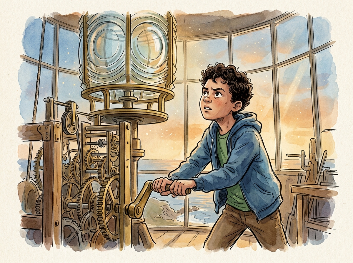 The Last Lighthouse — children's audio story for ages 9-11