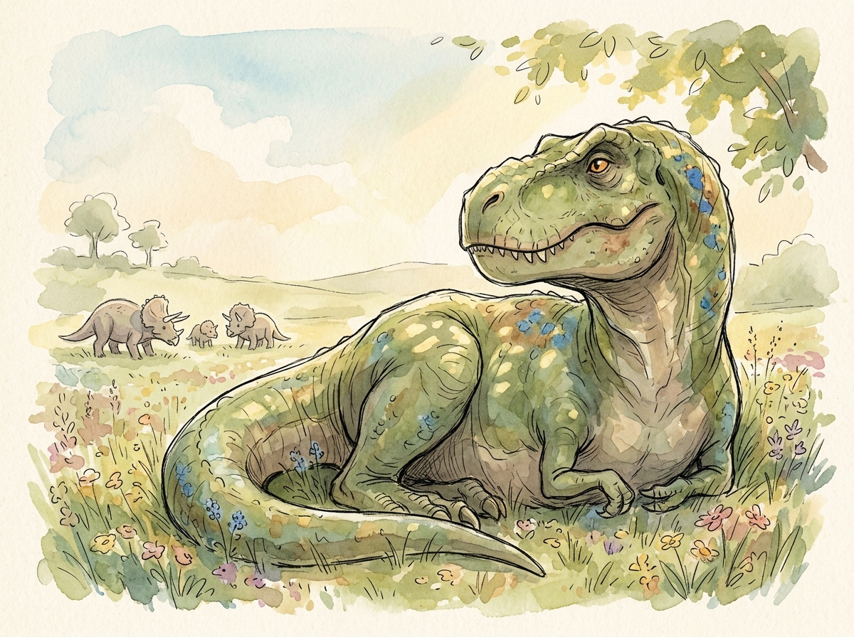The Last T. Rex — children's audio story for ages 9-11