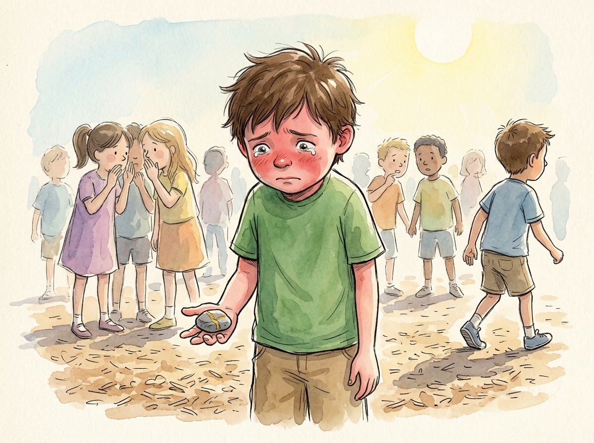 The Lie She Told — children's audio story for ages 6-8