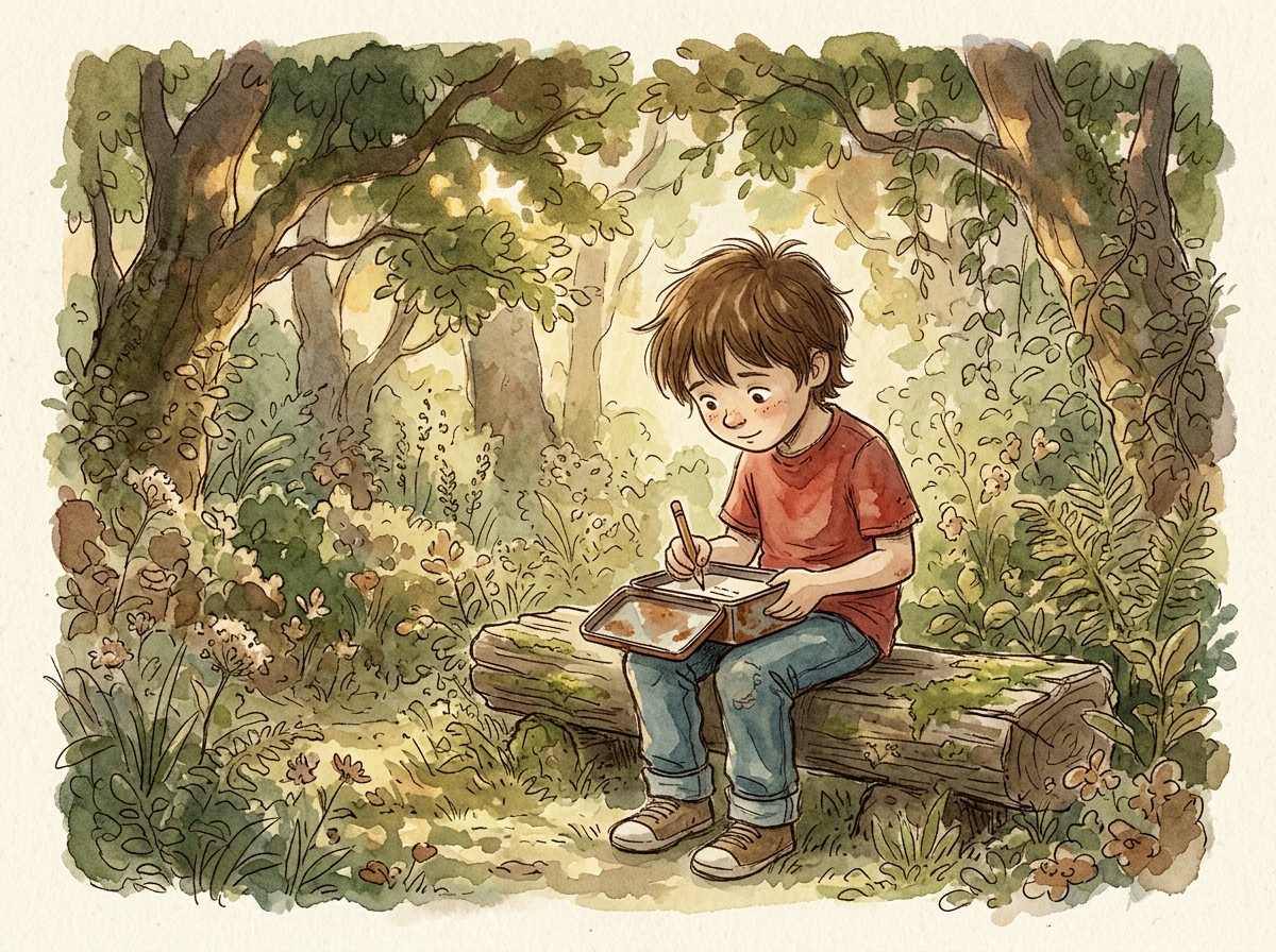 The Long Walk — children's audio story for ages 6-8