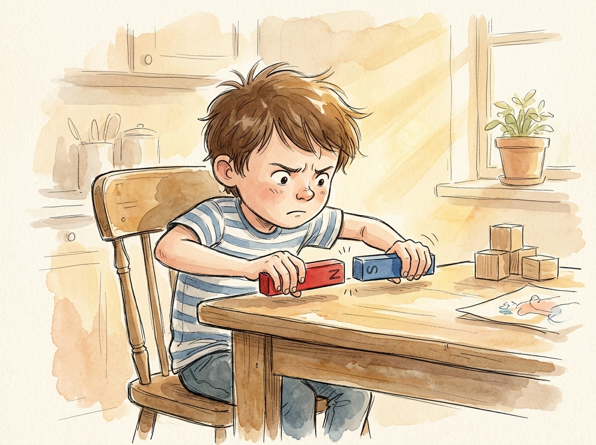 The Magnet Mystery — children's audio story for ages 6-8
