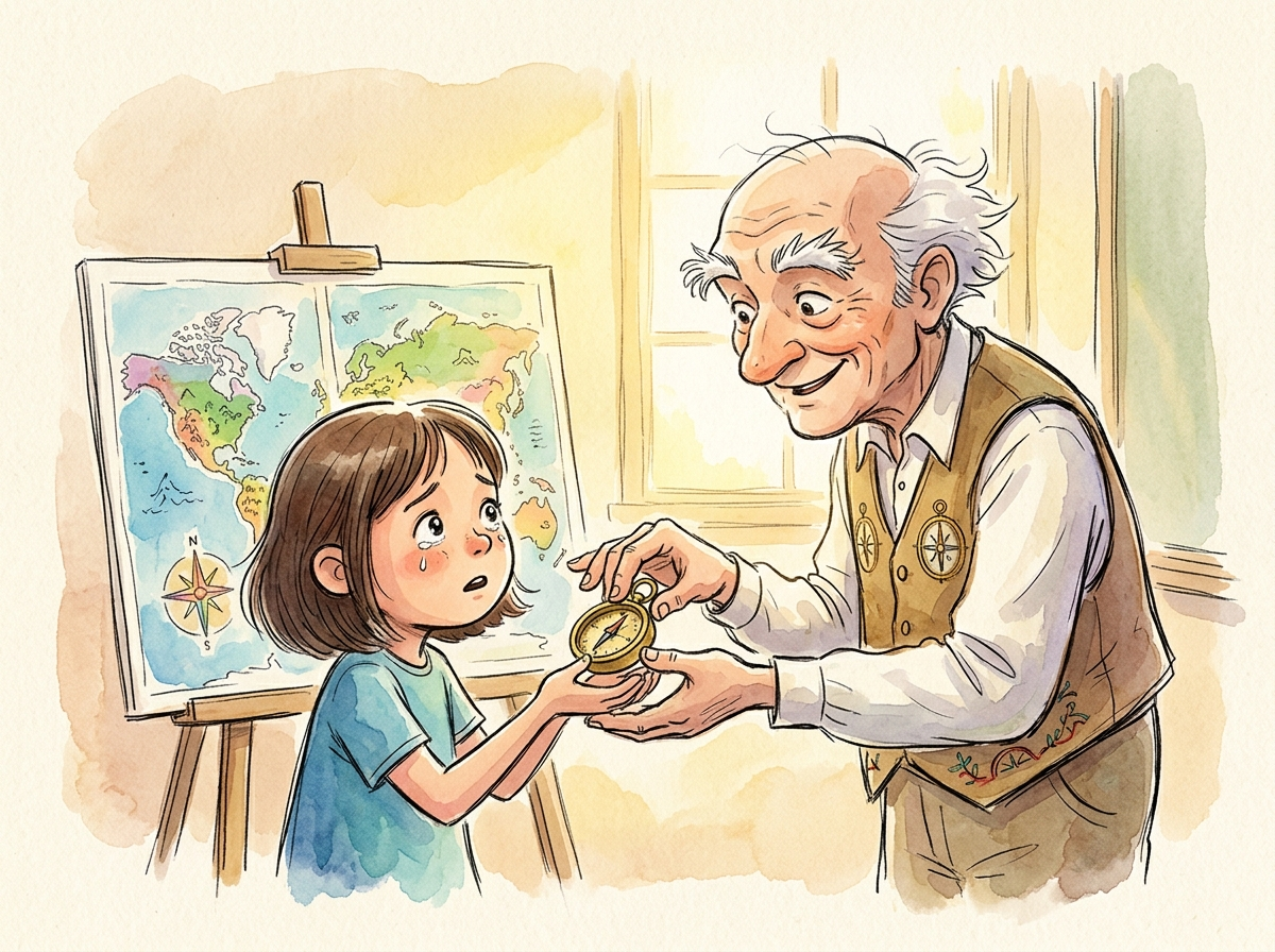 The Map Maker's Apprentice — children's audio story for ages 6-8