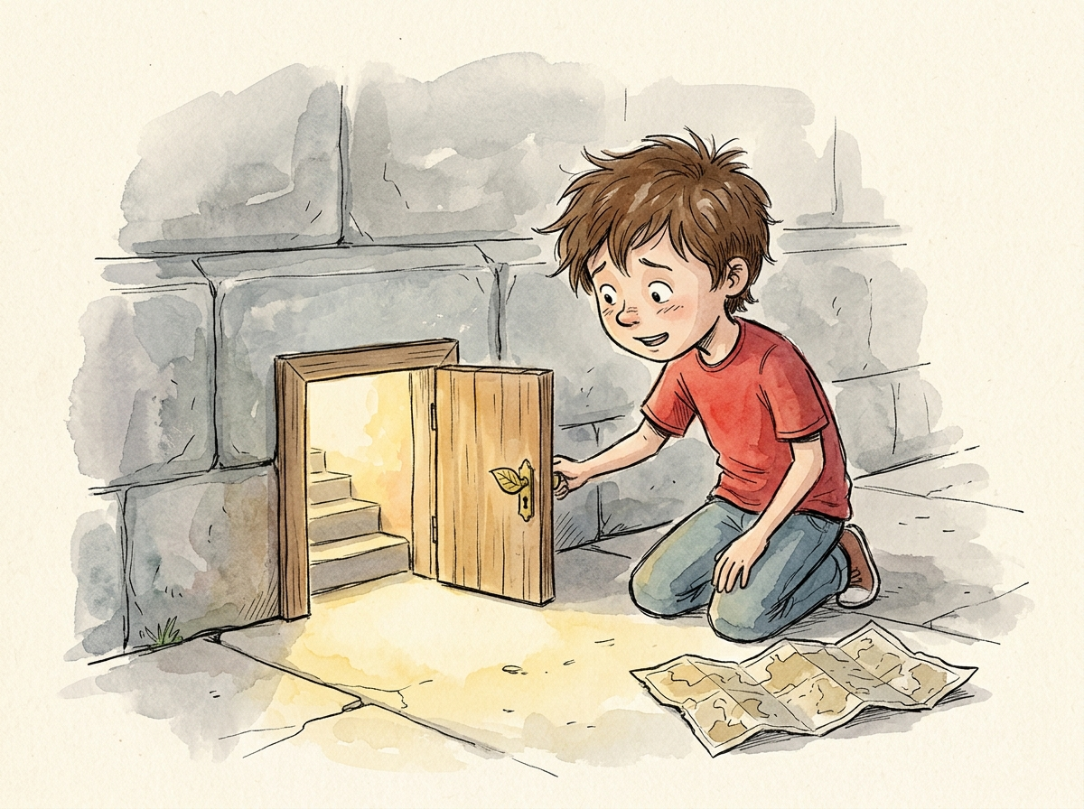 The Map That Lied — children's audio story for ages 6-8