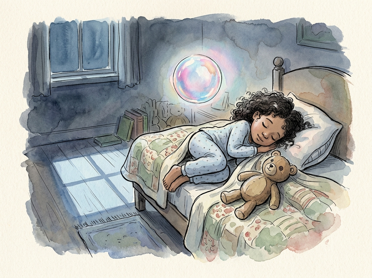 The Nighttime House — children's audio story for ages 3-5
