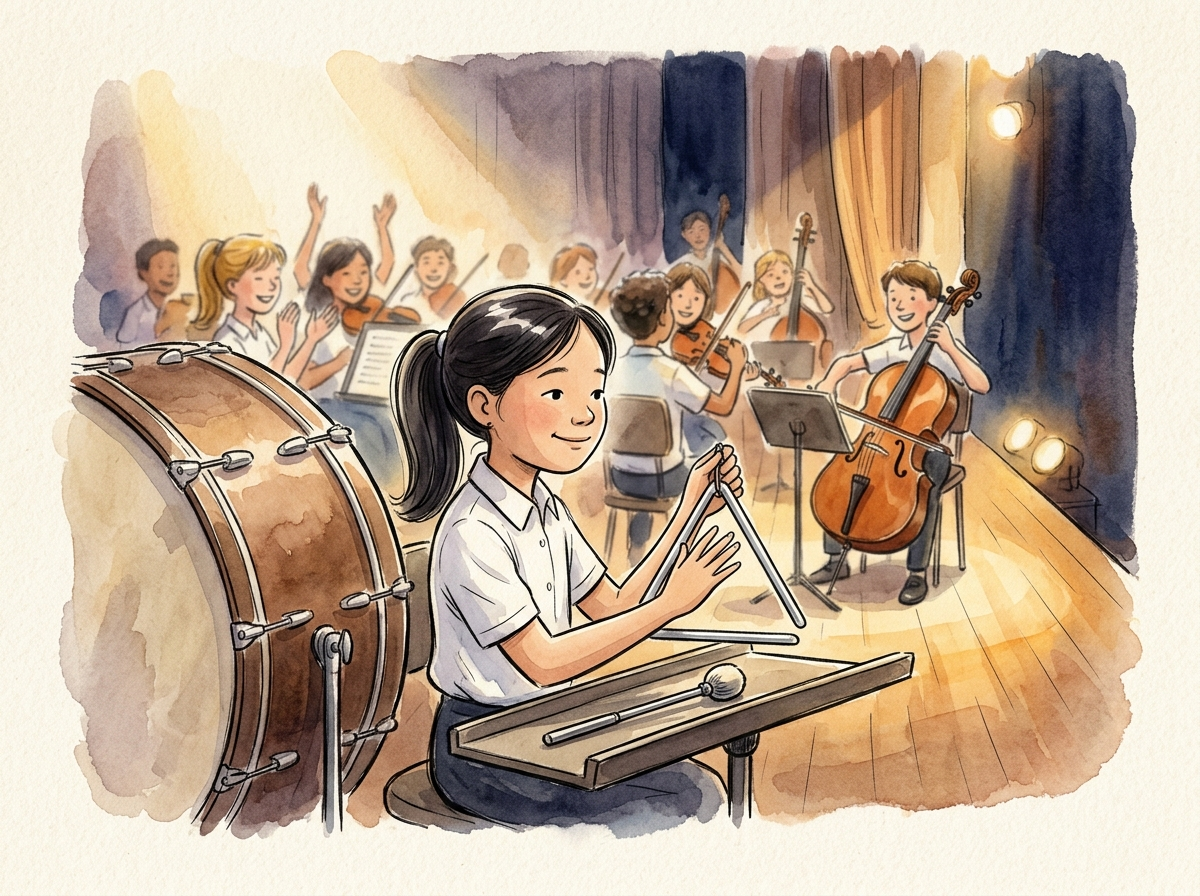 The Orchestra Kid — children's audio story for ages 6-8