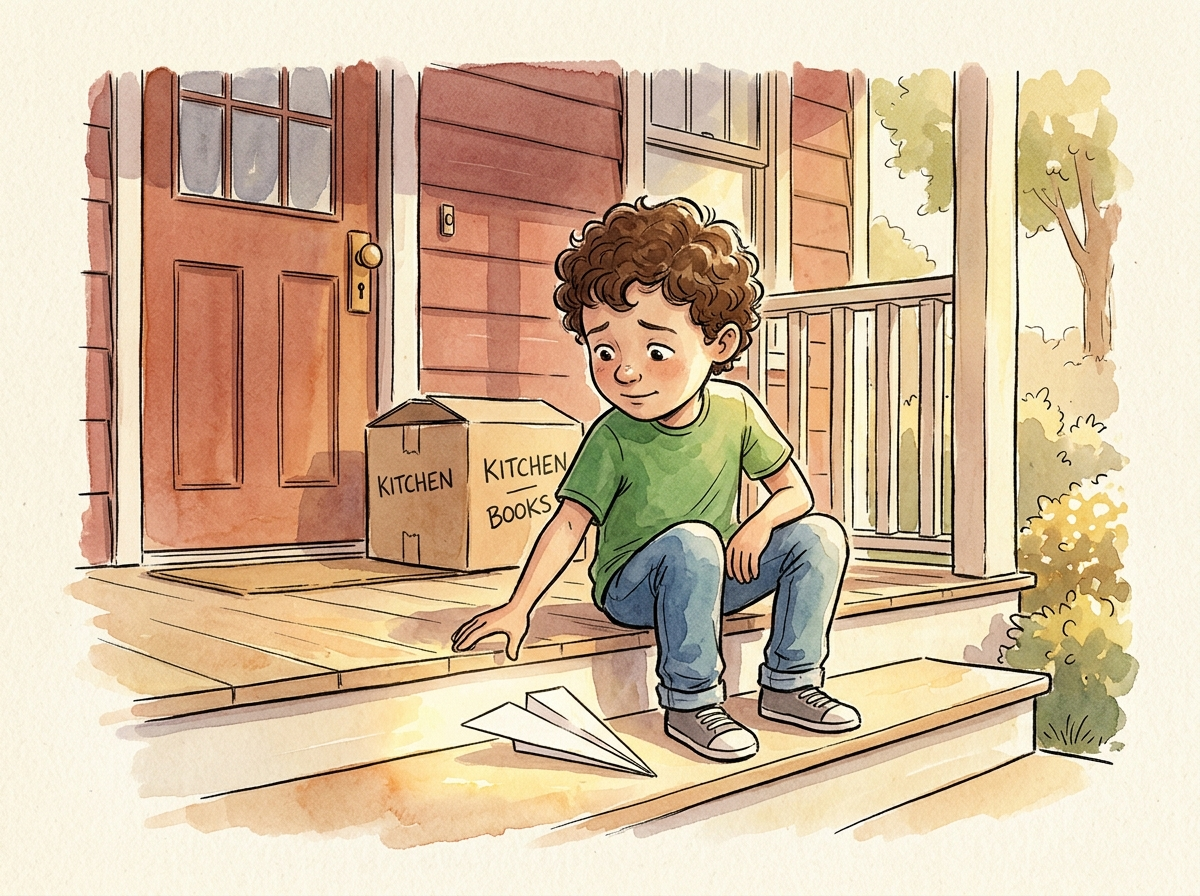 The Paper Airplane's Journey — children's audio story for ages 6-8