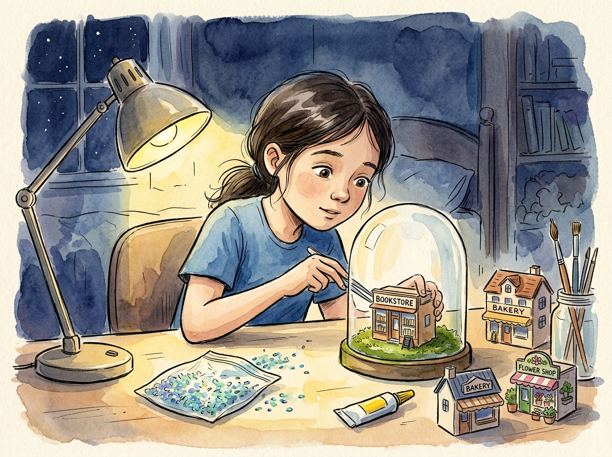 The Question She Didn't Ask — children's audio story for ages 6-8