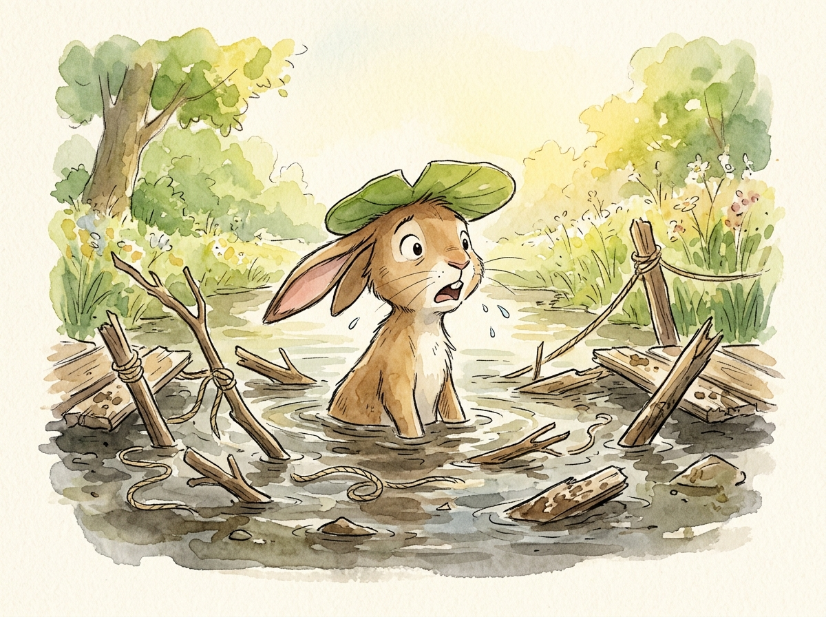 The Rabbit's Bad Idea — children's audio story for ages 6-8