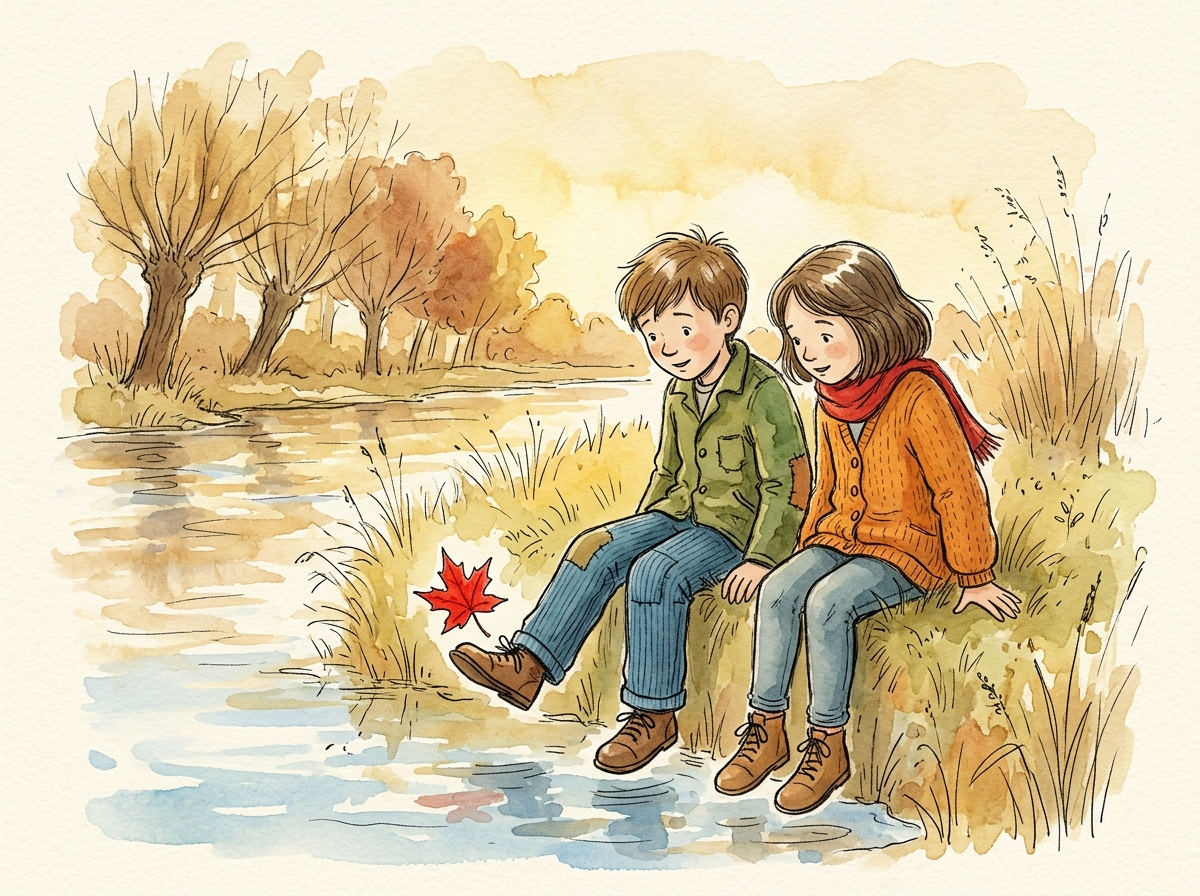 The River in Two Seasons — children's audio story for ages 6-8