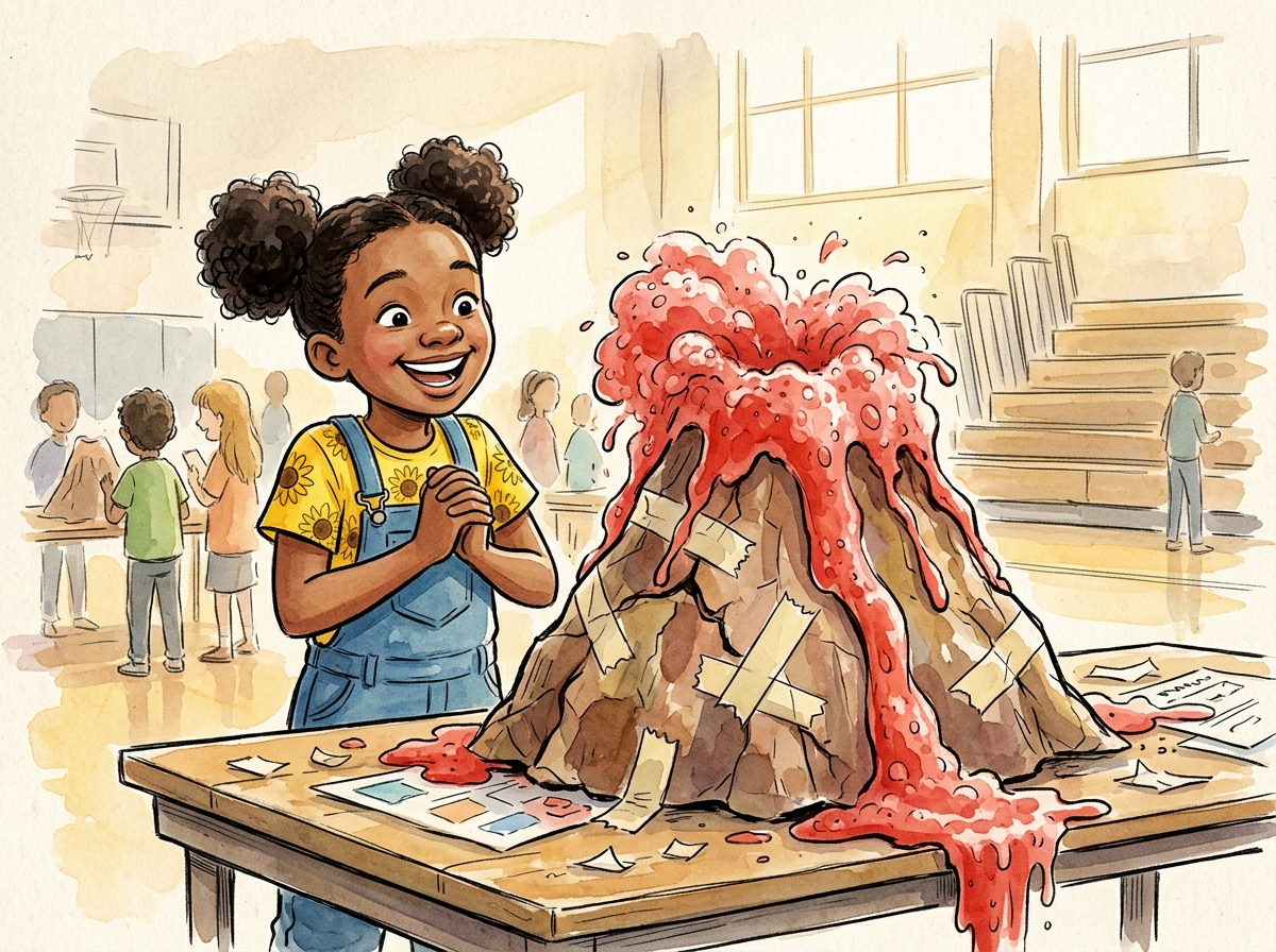 The Science Fair — children's audio story for ages 6-8