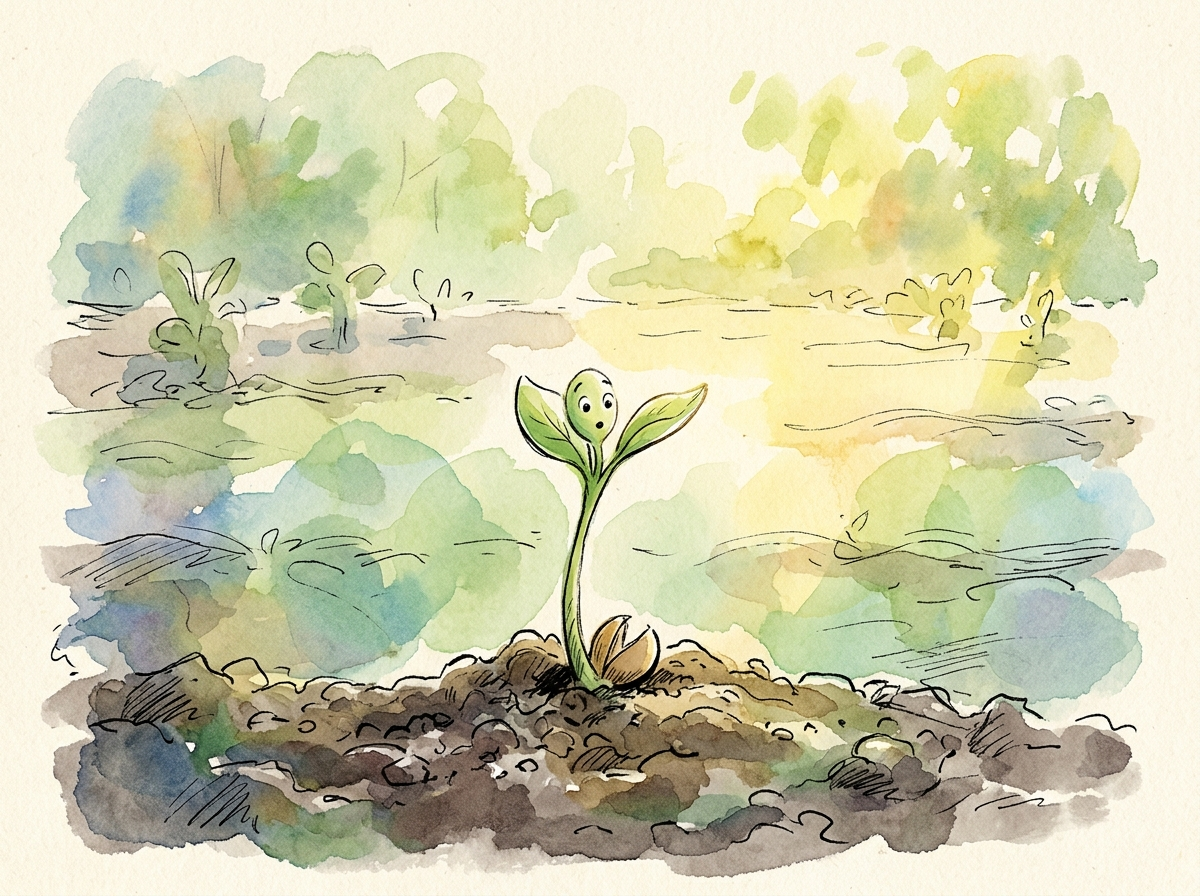 The Seed's Long Wait — children's audio story for ages 6-8