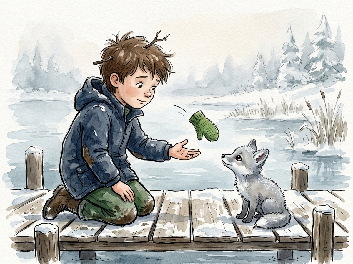 The Ship of Lost Mittens — children's audio story for ages 6-8