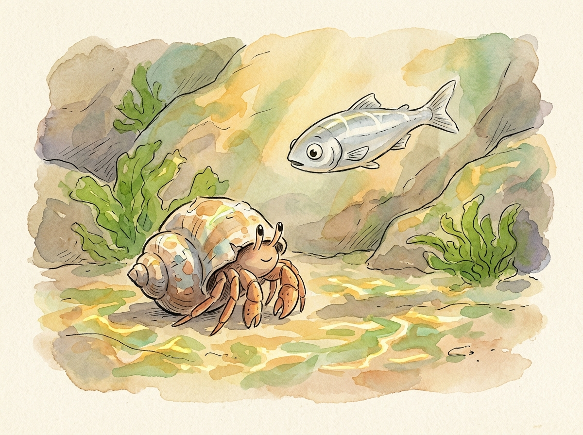 The Tide Pool at Low Water — children's audio story for ages 6-8