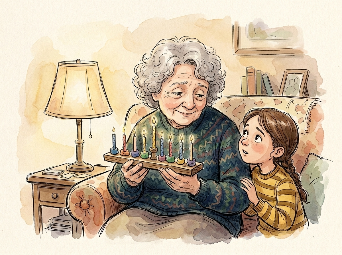 The Understudy Menorah — children's audio story for ages 6-8