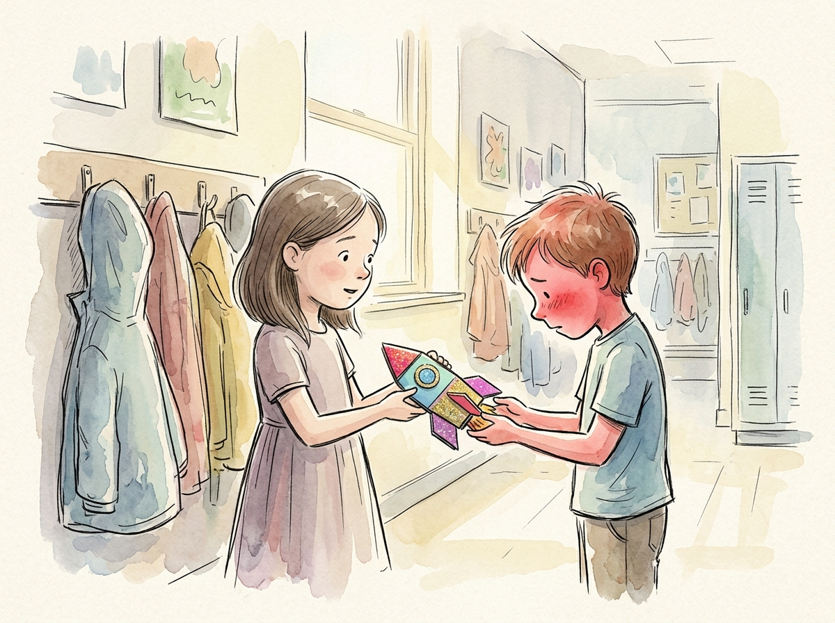 The Valentine No One Sent — children's audio story for ages 6-8