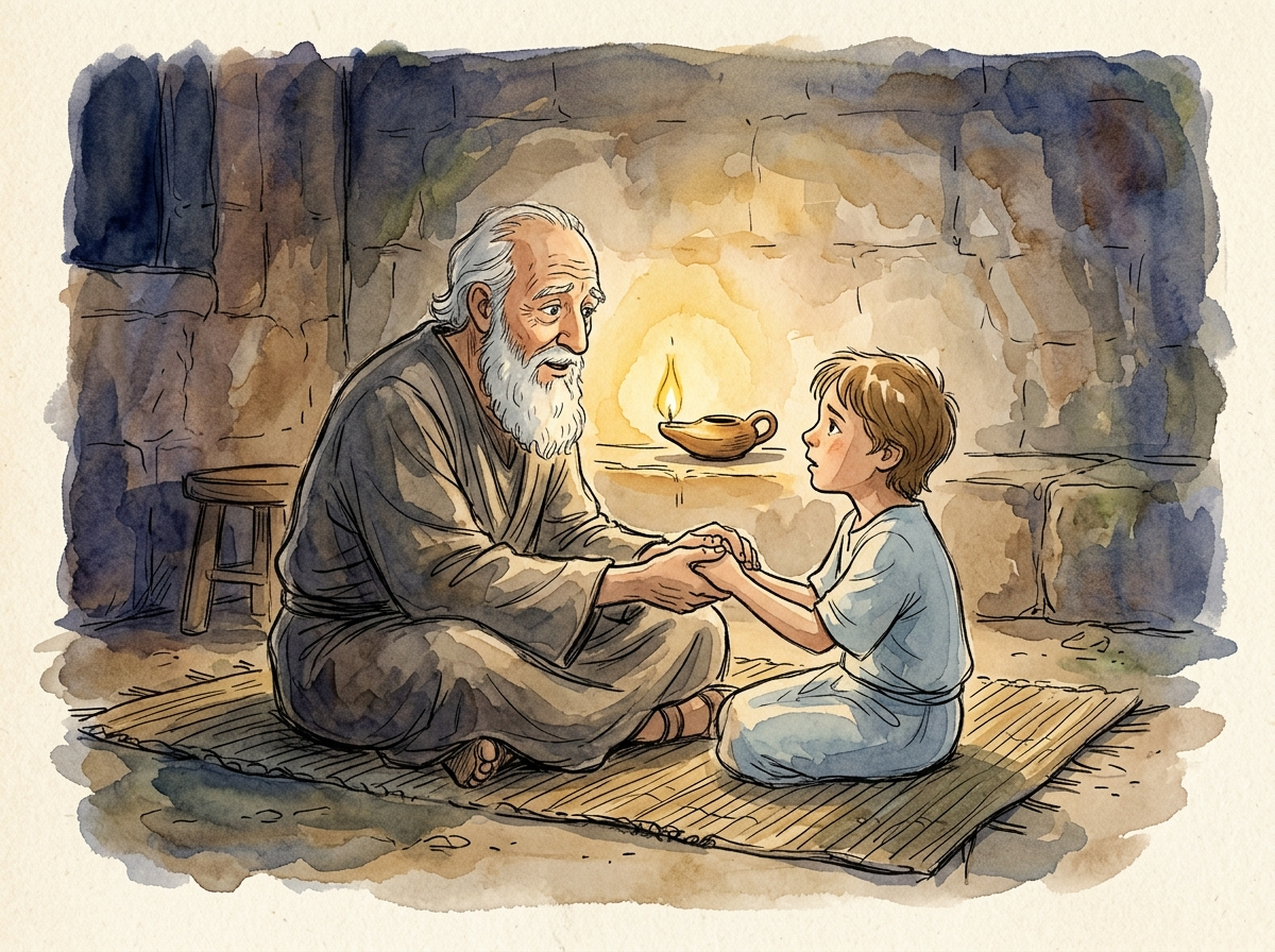 The Voice in the Night — children's audio story for ages 6-8