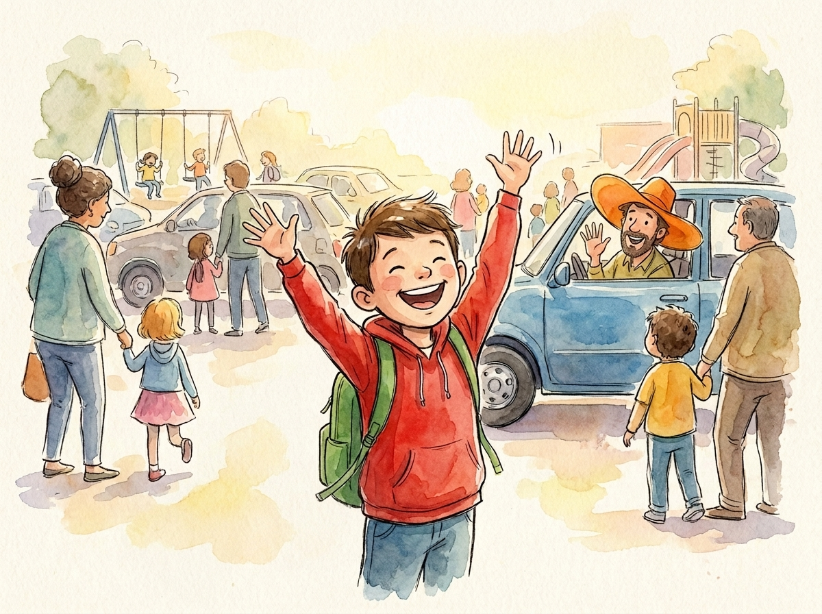 The Wave That Came Back — children's audio story for ages 6-8