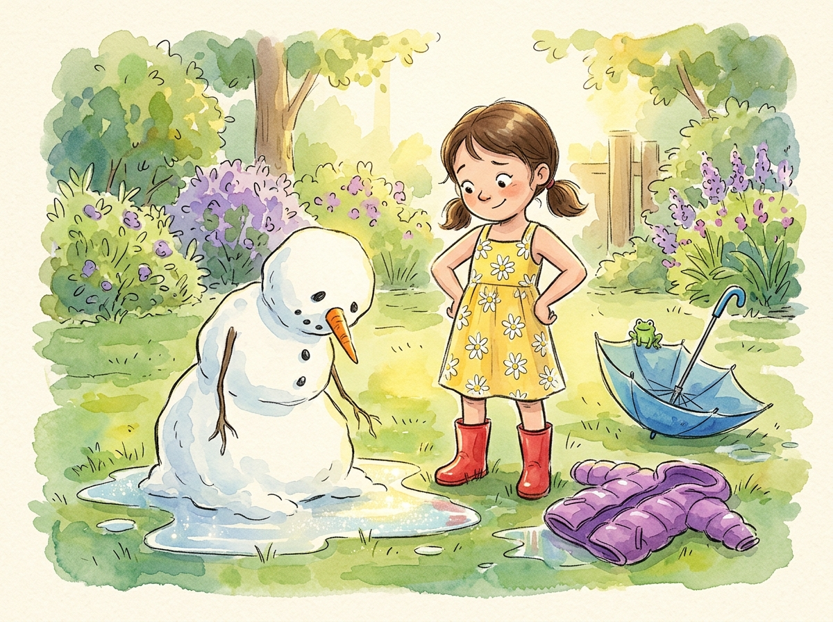The Weather That Couldn't Make Up Its Mind — children's audio story for ages 3-5