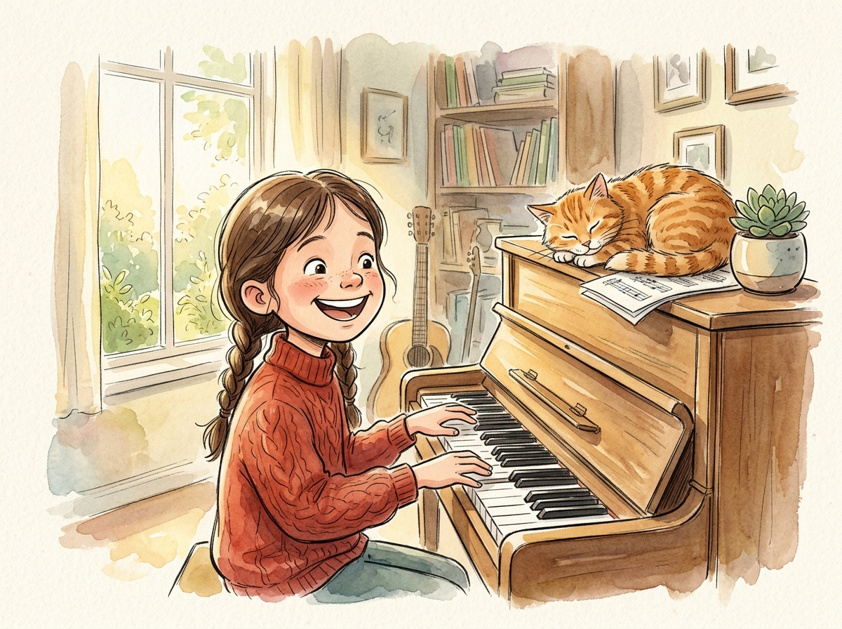 The Wrong Note — children's audio story for ages 6-8
