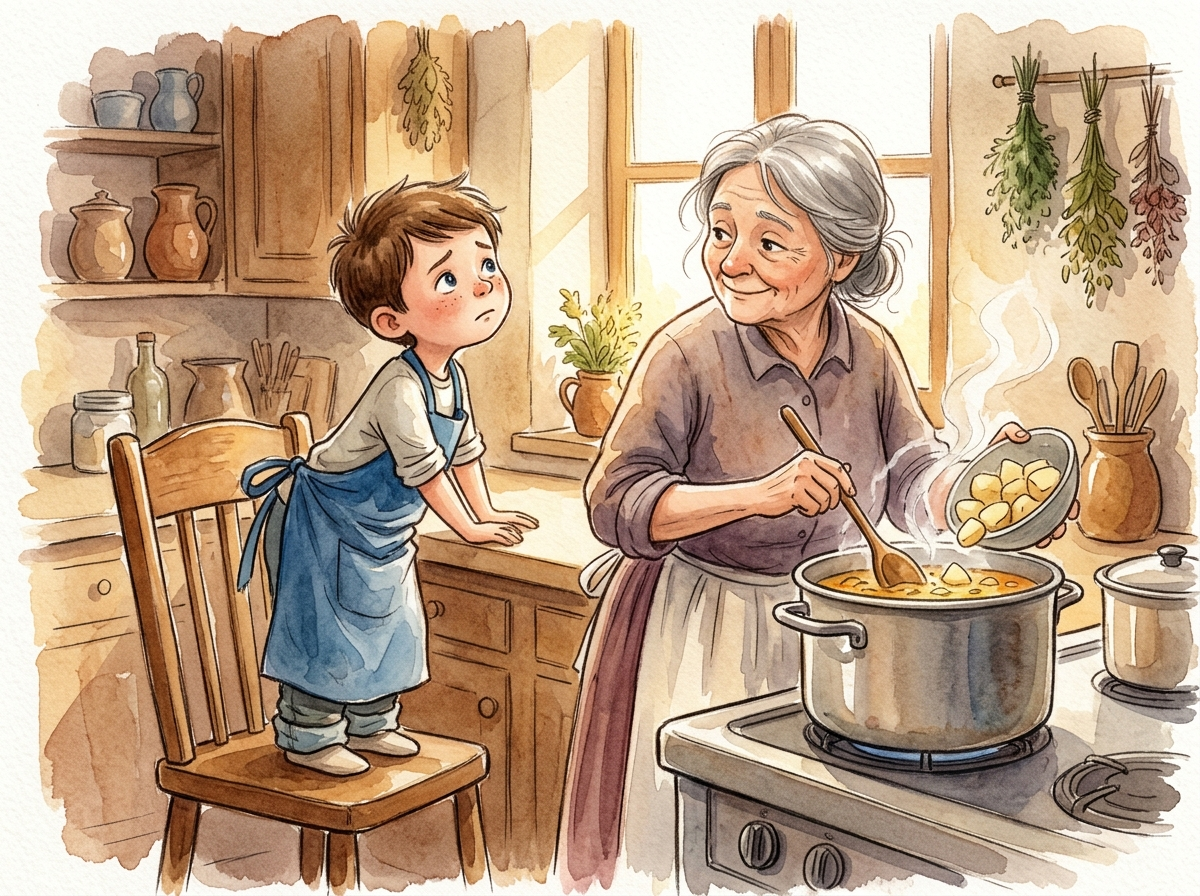 Too Much Salt — children's audio story for ages 6-8