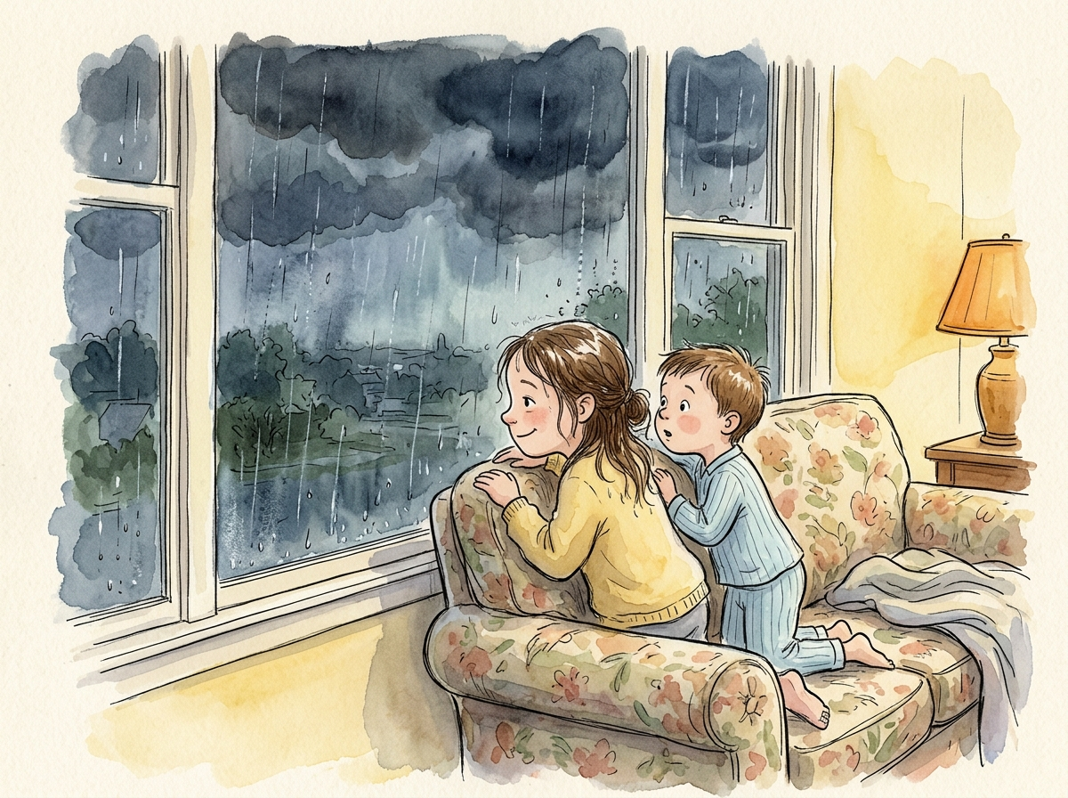 What Makes Thunder? — children's audio story for ages 6-8