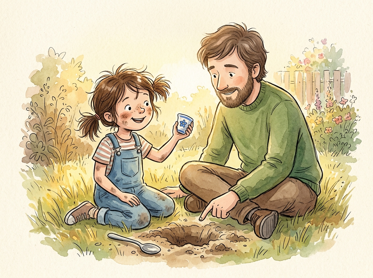 What's Under the Road? — children's audio story for ages 6-8
