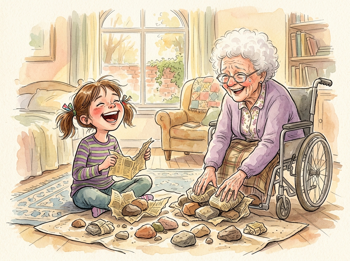 When Grandma Moved In — children's audio story for ages 6-8