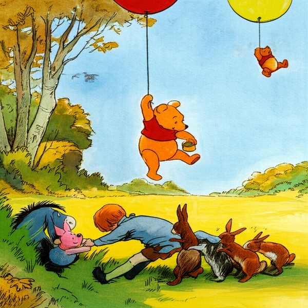 Tales from the Hundred Acre Wood — audio series for ages 3-5
