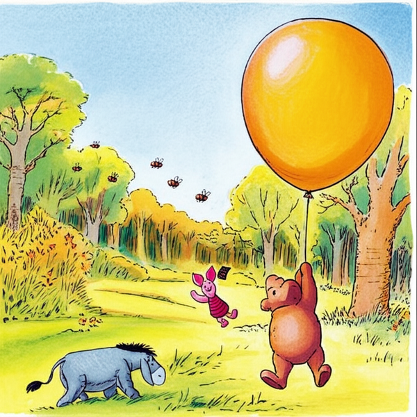 Pooh and the Honey Bees — children's audio story for ages 3-5