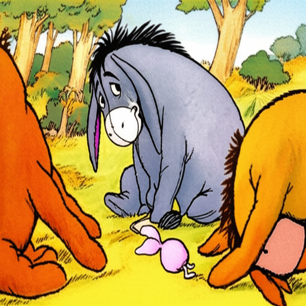 Eeyore's Lost Tail — children's audio story for ages 3-5